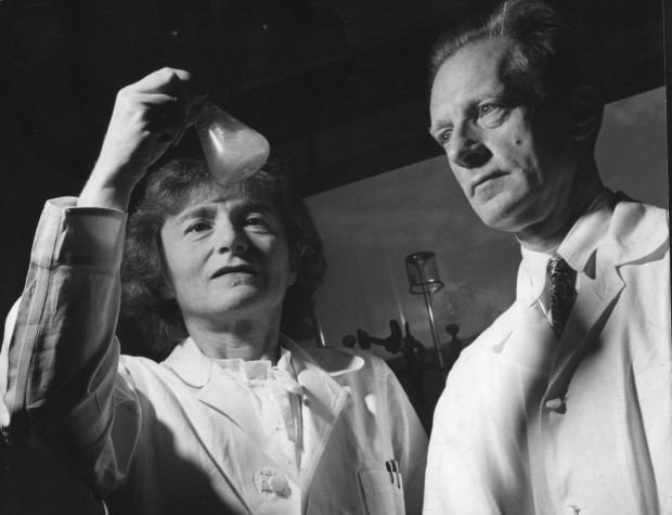 Drs. Gerty and Carl Cori, 1947